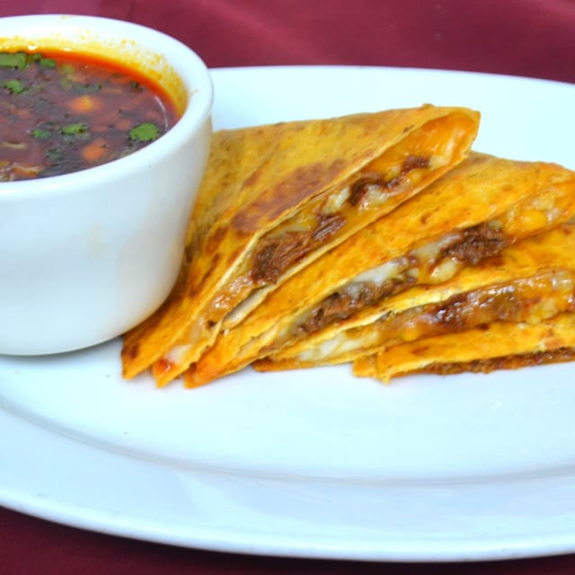 Quesabirria - with Soup.