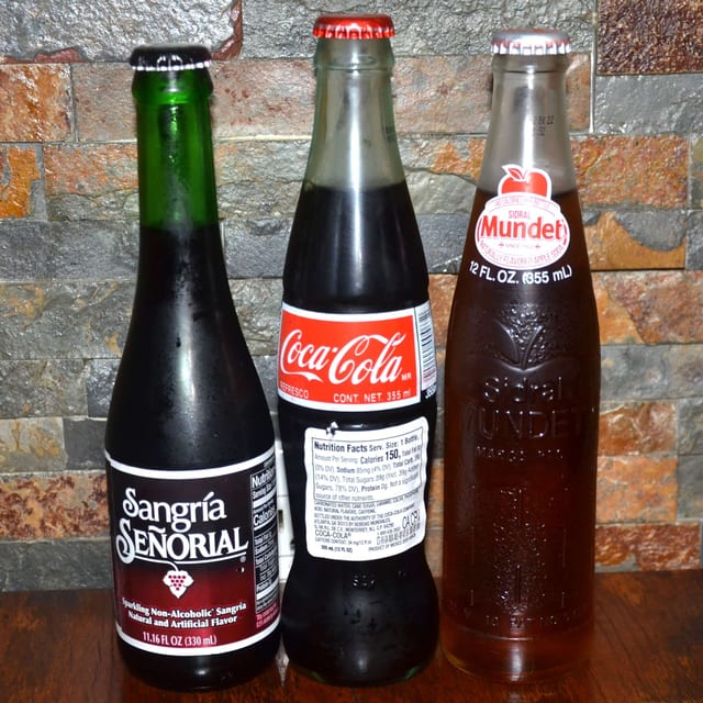 Mexican Sodas Bottle.