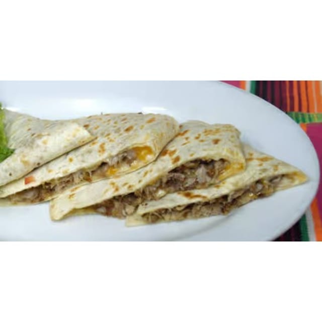 Carnitas Quesadilla.
