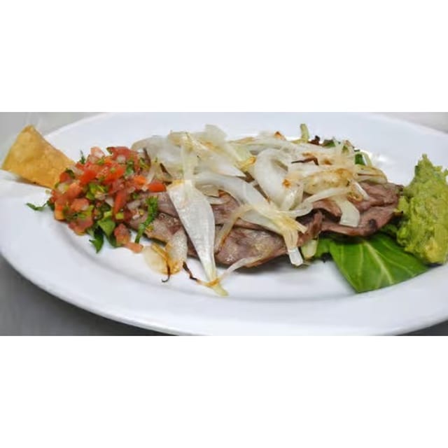 Bistec Encebollado.